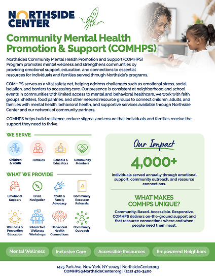 Community Mental Health Promotion & Support (COMHPS)